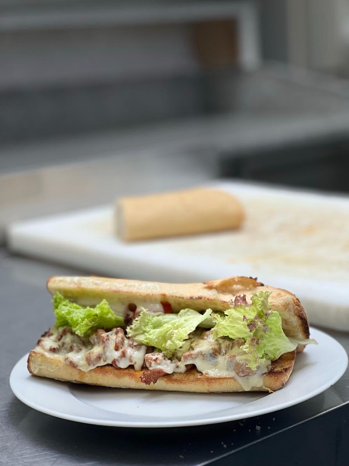 Chicken Cheese Baguette